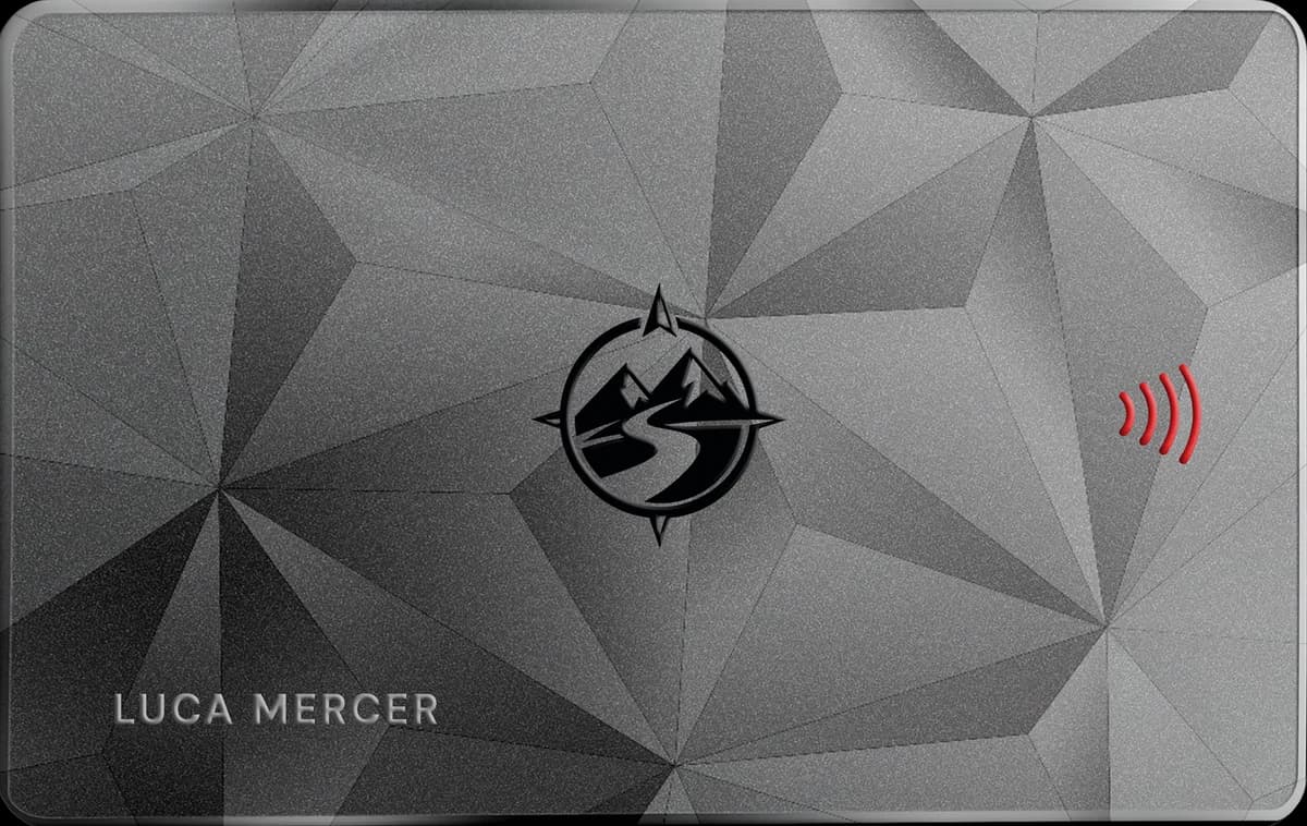 Luca Mercer’s Signature NFC card